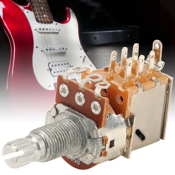 3 stk elektrisk gitarpotensiometer volumknapp B500K musikkinstrumenttilbehør 0.2