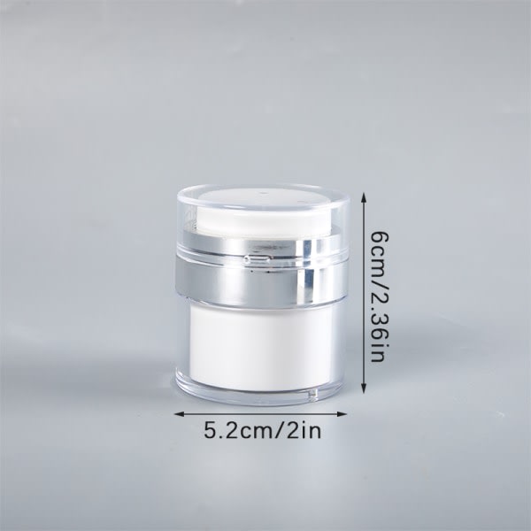 15/30/50 ml Vakuum Airless Pumpburkar Kosmetikbehållare 15ML 15ML
