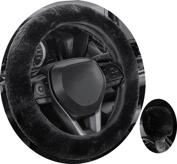 Rattmuff för bil - Rattmuffset - Vinterrattmuff