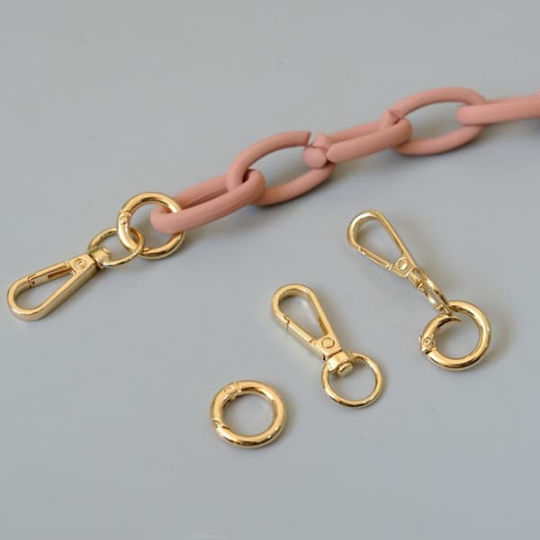 Taske Kæde Taskerem SORT 63CM 63CM sort black 63cm-63cm