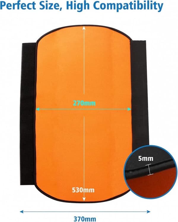 E - Sykkel Batteri Beskyttelsesdeksel - Integrert Batterideksel - Integrert Batterideksel