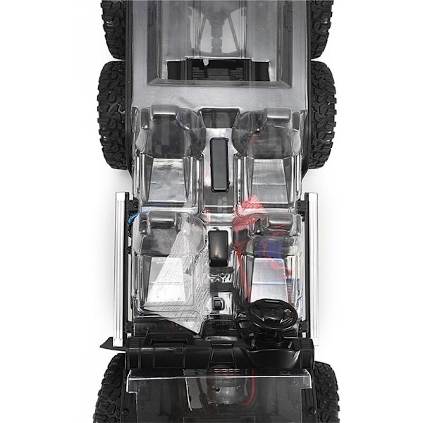 Simulert Transparent Interiør Trim For Trx6 TRX-6 G63 TRAXXAS TRX-4 G500 Cockpit Sete Dashbord Rattet