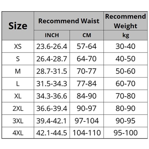 Kroppsshapewear Slank Underkläder SVART S svart black S