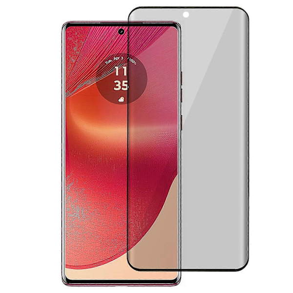 Yhteensopiva Motorola Edge 50 Fusion 5G Anti-Spy Privacy -näytönsuojan karkaistun lasikalvon kanssa - Perfekt