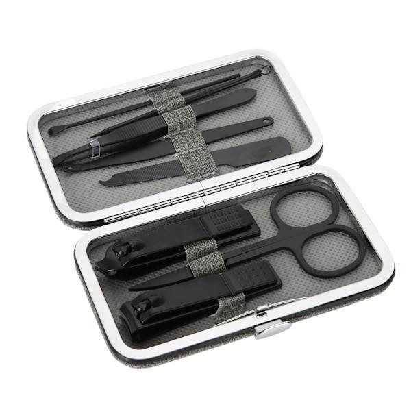 8-i-1 Rostfritt Stål Nagelklippare Set, Nagelfil, Manikyr Set 02#
