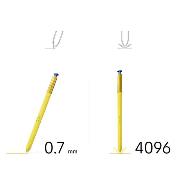 Stylus Pen Touch Screen Pen Erstatning Stylus Pen for Samsung Galaxy Note 9