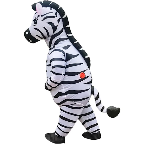 Oppustelig Zebra Kostume Oppustelige Kostumer Halloween Kostumer Voksen