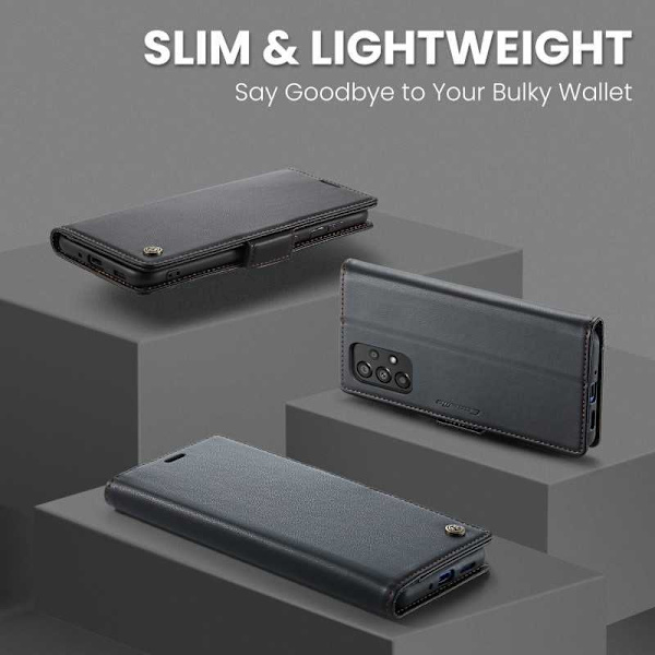 CaseMe Skin Pro -kotelo Samsung A53 5G:lle Black Svart