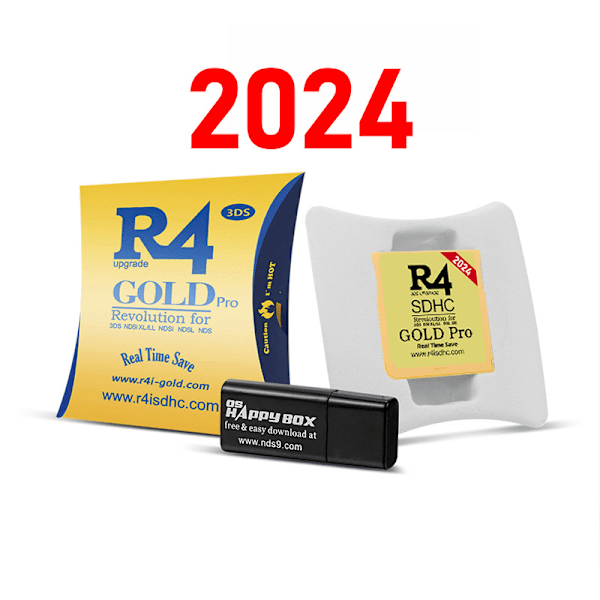 R4 Spilkort R4 Brændende Kort 2024 Ny Version R4I SDHC Sølvkort Guld Kort Hvid Kort NDS Spilkort COM Snoopy 2024