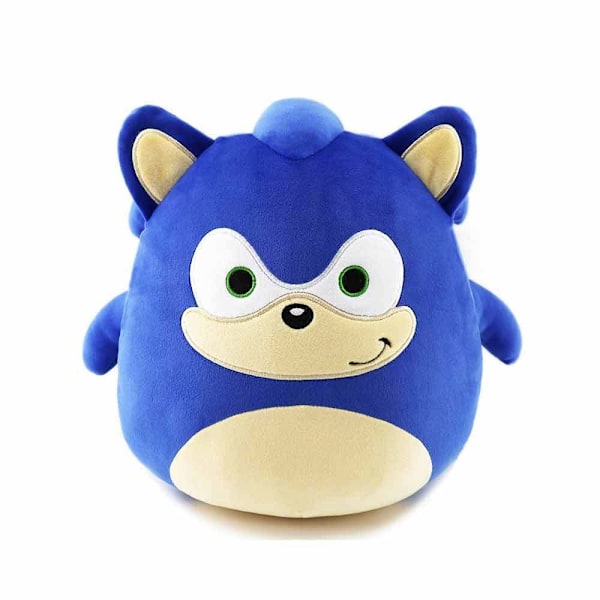 23 cm Sonic Squishmallows -pehmopelu - Superpehmeä ja halailtava söpö lahja Blue