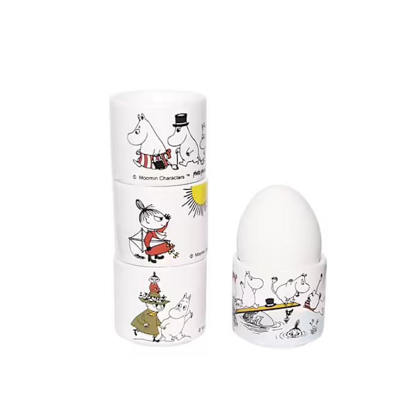 Eggkopper Mummi 4 stk Farge Multicolor multifärg