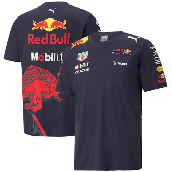 Oracle Red Bull Racing 2024 Officiel Team T-shirt med Korte Ærmer til Mænd EE E L