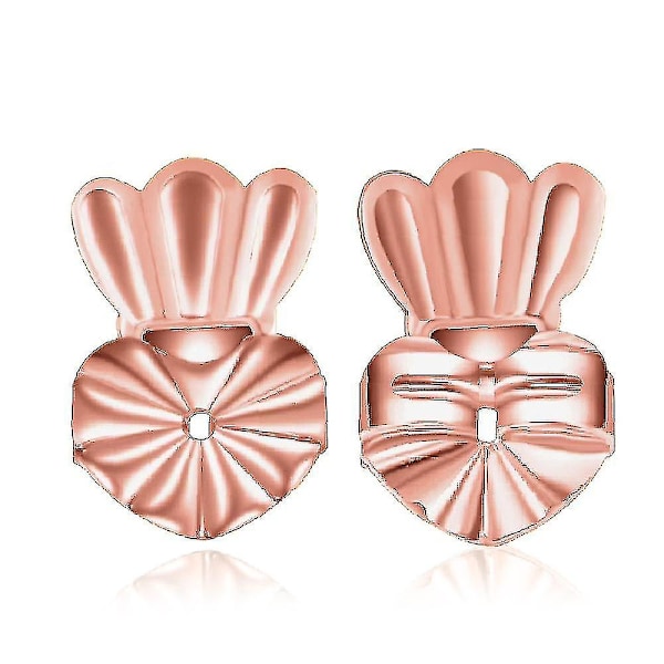 Örhängeslyftare, Hypoallergena Öronstift för Hängande Öron, Justerbar Krona (3 Par, Guld, Silver, Roséguld) {GKS}