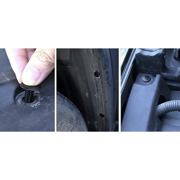 Muovikiinnikkeet autoon / Kiinnikkeet - 620 osaa 1050