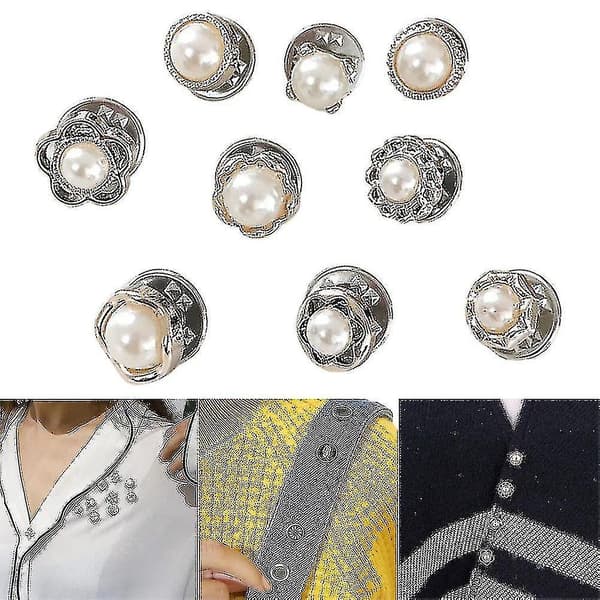 10 stk Vanndiamant Brosje Nål Badge - Forebygg utilsiktet eksponering