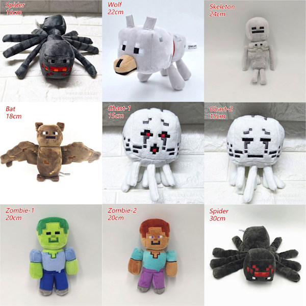 Minecraft kosedyr Creeper-25cm