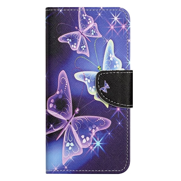 Til Samsung Galaxy A15 Wallet Case Skall Mønster Beskyttelse Multicolor multifärg