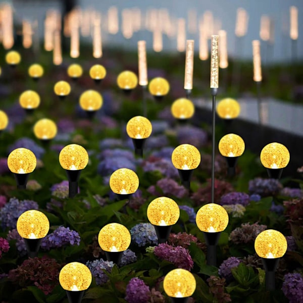 10 in 1 Aurinkokennovalaisin Ulkona Led Puutarha Nurmikko Maisema Polku Seinävalaisin