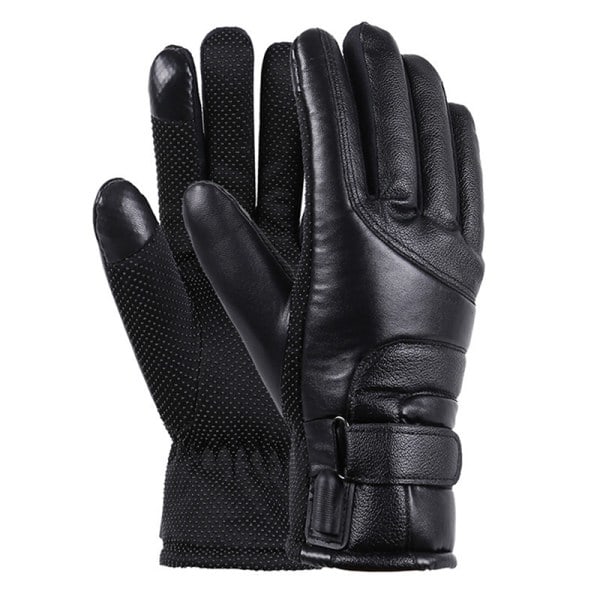Opvarmede Handsker Genopladelige USB Håndvarmer Opvarmning Handsker Sort Onesize Sort Black Onesize