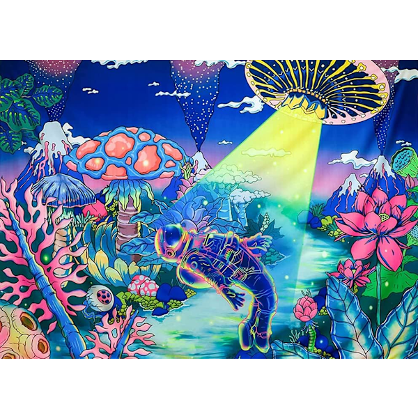 Diamantmaleri Kit for Voksne 30x40cm - Undervanns Utlendinger 5D Di