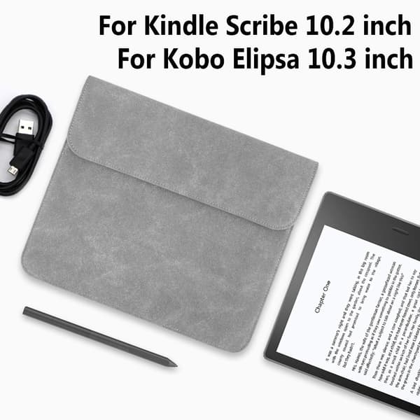 Bæreveske etui MØRKGRÅ KOBO ELIPSA 10.3 KOBO ELIPSA 10.3 Mørkegrå Dark Grey Kobo Elipsa 10.3-Kobo Elipsa 10.3