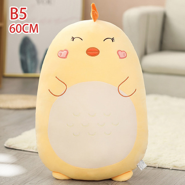 Squishmallows Plyschleksak Animal Kawaii mjuk stor kudde 60CM 60CM