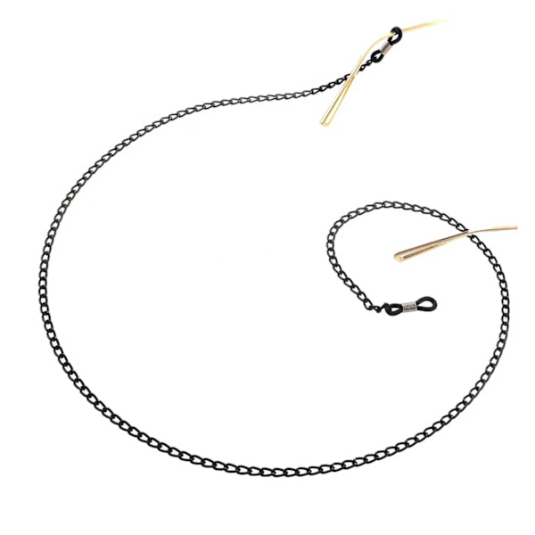 Senils String Black Chain Egelassed E kanthlassed Nectine's svart