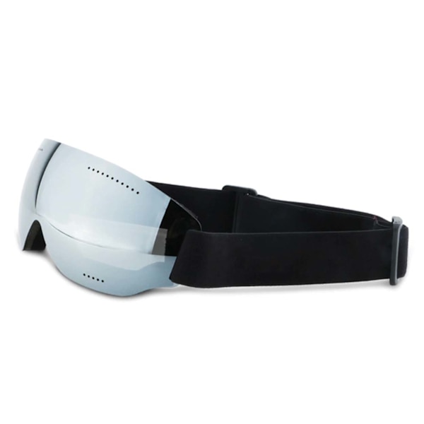 Skidglasögon Silver Spegelglas Mirro Goggles MC MX UV-Skydd silver