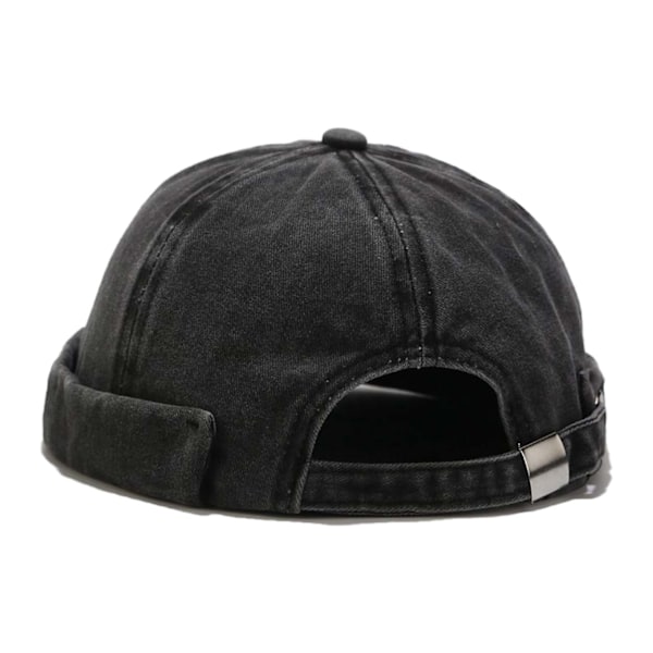 Vintage ufordelagtige miki hat hat beanie docker sotherfight sort sort
