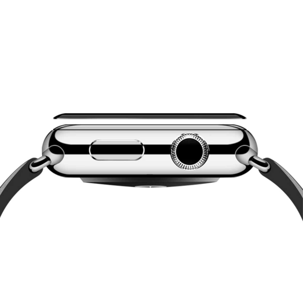 Heltäckande Skärmskydd Apple Watch 1/2/3 Displayskydd 38mm svart