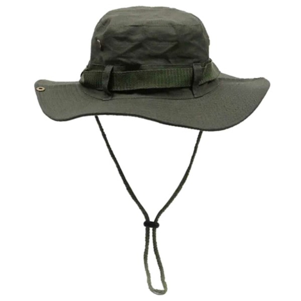 Hattu string boonie hattu brim sun hattuvihreä vihreä one size