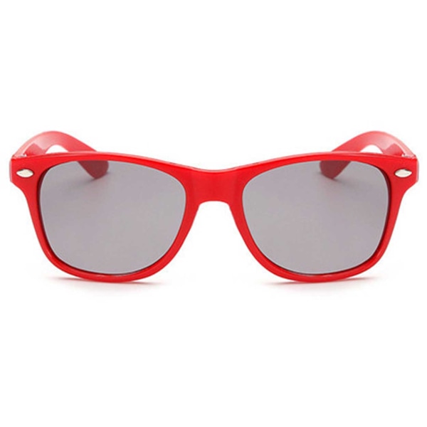 Små Solglasögon för Barn - Wayfarer Barnsolglasögon - Röd röd