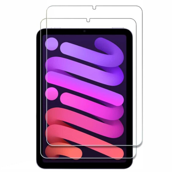 2-pack iPad Mini 6 8,3" Heltäckande Skärmskydd transparent