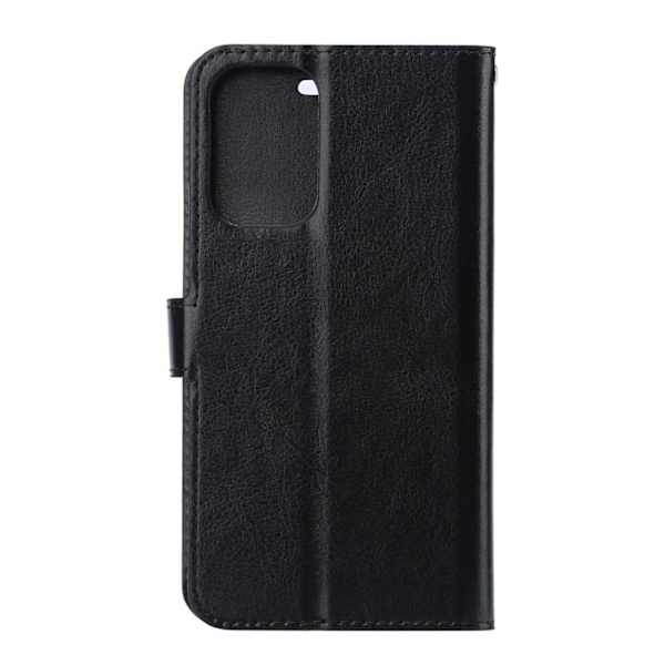 Galaxy S20 Wallet Case Black Leather Leather Case svart