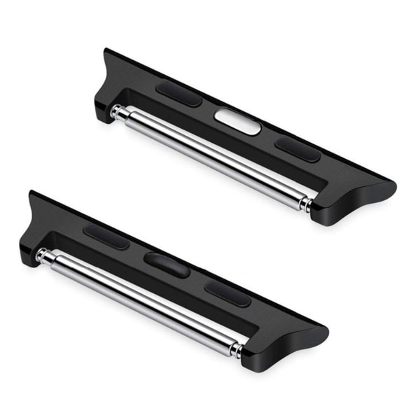 Apple Watch Adapter Connector för Klockarmband - Svart 38/40/41 svart