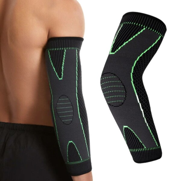 Albuebeskyttelse Tennisalbue - Albuestøtte Compression XL sort