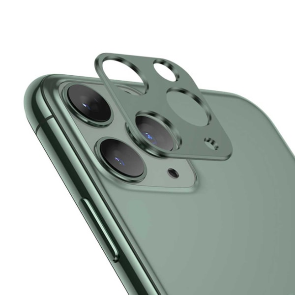 iPhone 11 Pro/Pro Max Line Protection Camerer Line Greenille vihreä