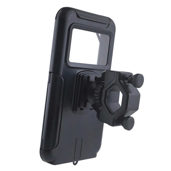 Mobil Holder Cykel - Vandtæt Bicycle Case Mobile 5.5-7.4 " sort