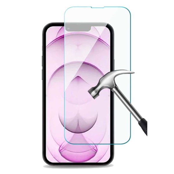 2-pack iPhone 13 Skærmbeskyttelse HD hærdet glas Display beskyttelse gennemsigtig