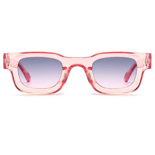 Moderna Tjocka Solglasögon Rosa rosa