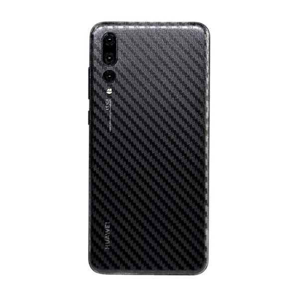 Huawei Mate 20 Pro Carbon Fiber Vinyl Skin Decal Protective Film Carbon gjennomsiktig