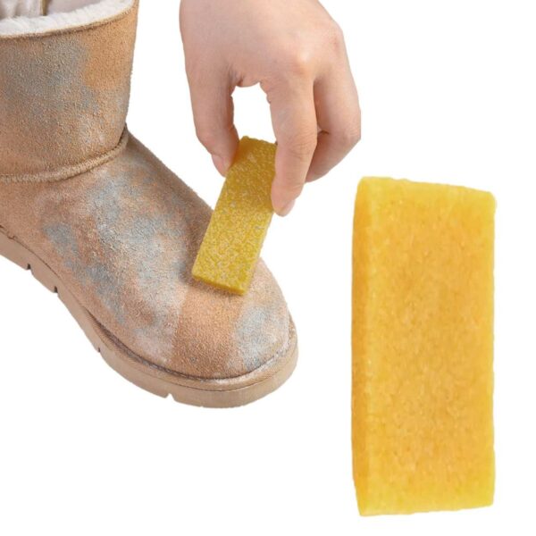 Skopude - Eraser til sko - naturlige sko gul