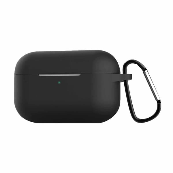 Black Apple AirPods Pro Cases Shockproof Beskyttende Case Silicone sort