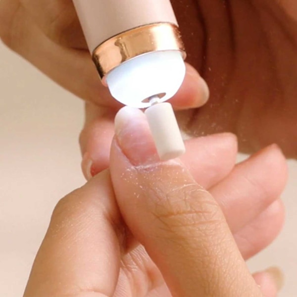 Elektrisk Nagelfil - Elfil - 5 Bitsar rosa