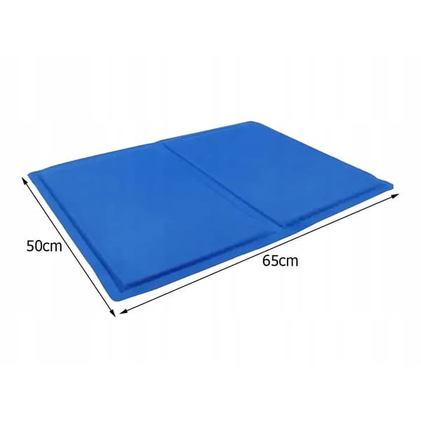 Kølemåtte til hund & kat 50x65 cm – Selv-kølende gelmåtte