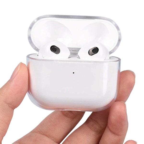 Gjennomsiktige AirPods 3 Case Shock -målrettet beskyttelsessak gjennomsiktig