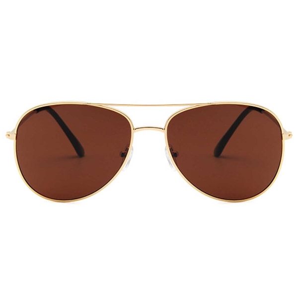 Solbriller Pilot Ladies Gold Brown + Senile String gull