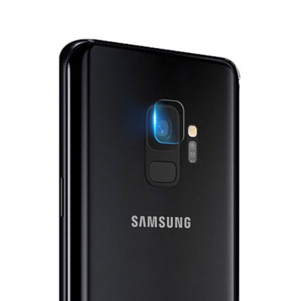 2-Pack Galaxy S9 -suojaus kameransuojaimelle Cameral Line läpinäkyvä