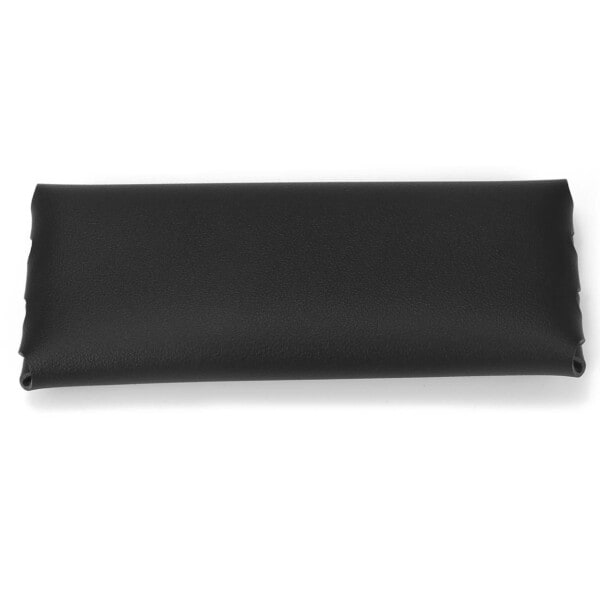 Modernt Glasögonfodral PU-Läder Svart svart