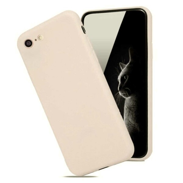 Tynd iPhone 6/7/8/Se Shell Mobile Shell 1mm TPU Beige beige
